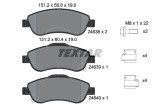 TEXTAR 2463801 Q+ set placute frana,frana disc