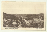 Cp Govora : Vedere generala - circulata 1924, timbre, Baile Govora, Fotografie