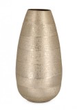 Set 2 vaze flori aluminiu auriu 20x40 cm