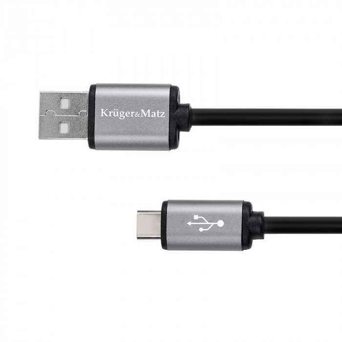 Cablu usb - usb type c 1.8m basic k&amp;m