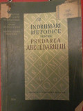 Basa Badulescu,Maria I. Bostina-Indrumari metodice pentru predarea Abecedarului