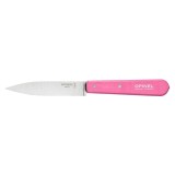 Cutit pentru decojit N&deg;112, inox, 10cm, &quot;Les Essentiels&quot;, Fuchsia - Opinel