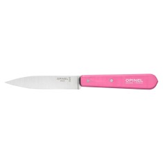 Cutit pentru decojit N&amp;deg;112, inox, 10cm, &amp;quot;Les Essentiels&amp;quot;, Fuchsia - Opinel foto