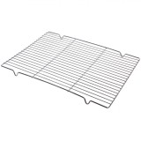 Gratar cromat pentru carne, legume, peste, 38x28 cm