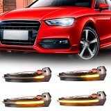 Set de 2 lampi led semnalizare dinamica oglinda Xentech Light Audi A3, S3, RS3 2012 12v