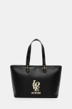Love Moschino poseta culoarea negru, JC4159PP1