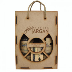 Set cadou RUSTIC ARGAN (Sampon ARGANA 400 ml + Sapun ARGANA 40 gr + Balsam par ARGANA 400 ml) foto