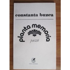 Constanta Buzea - Planta memoria (1985, cu autograful si dedicatia autoarei)