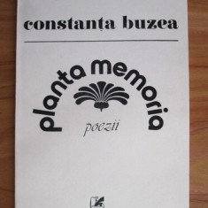 Constanta Buzea - Planta memoria (1985, cu autograful si dedicatia autoarei)