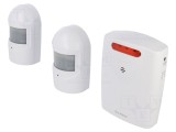 Senzor de mișcare wireless ORNO IP44 8m 75&deg; pentru perete