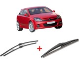 Cumpara ieftin Set 3 stergatoare OPEL ASTRA H GTC (A04) 2005 - 2010, parbriz si luneta, Valeo Silencio