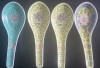 Lot-set-serviciu 4 linguri,lingurite portelan China, pt servit salate, sosuri, Seturi