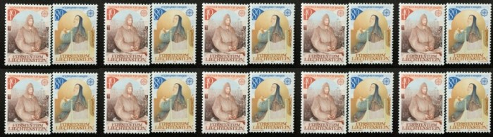 Liechtenstein 1983 10 x Europa CEPT Mi.816-817 MNH CA.040
