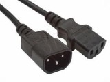 Cumpara ieftin Cablu alimentare; C13 la C14; 1.4m