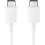 Cablu de date Samsung EP-DA705BWEGWW, USB Type C to USB Type C, 1 m, Alb