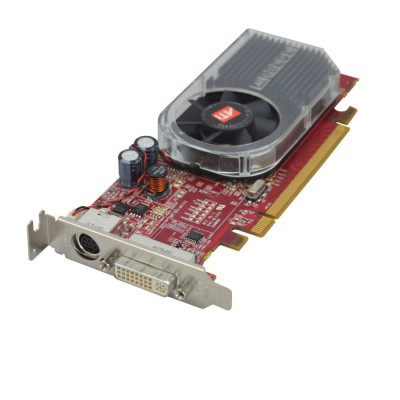 Placa video PC HP ATI Radeon X1300 256MB 128Bit DVI Digital PCIe x16 413023-001 LOW PROFILE foto