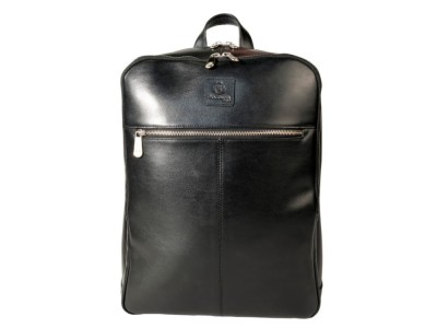 Rucsac din piele laptop 14 Exactive Exacompta 17637E, negru foto
