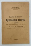 EUSEBII HIERONYMI EPISTULARUM EXCERPTA de IORGU STOIAN , 1936