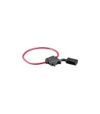 Suport siguranta auto 15A carcasa inchsa cablu 1mm x 20cm fixPoint