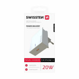 Cumpara ieftin Incarcator Retea Swissten pentru iPhone QC 3.0 20W Alb