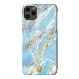 Cumpara ieftin Husa Cover Kingxbar Marble pentru iPhone 11 Pro Albastru
