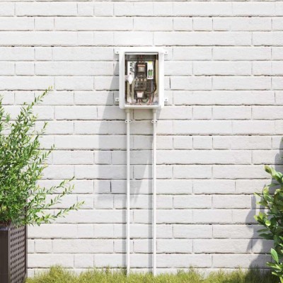 vidaXL Cabinet de Control Gri 18 x 13 x 24 cm Plastic ABS 4106505 foto