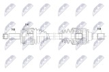Planetara Hyundai Genesis 2.0 T, 3.8 2008-2014; partea din spate, stanga, cutie viteze automata; 49600-2M200; NTY, aftermarket