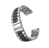 Curea otel inoxidabil compatibila cu Huawei Watch GT 7 46mm, Telescoape QR, 22mm, Sterling Black