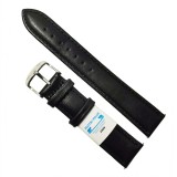 Cumpara ieftin Curea de ceas culoare Neagra din piele naturala Matteo Ferari 12mm, 14mm, 16mm, 18mm, 20mm, 22mm, 24mm WZ544
