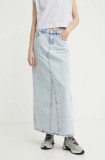 Gestuz fusta jeans maxi, drept, 10909059