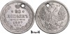 1907 С.П.Б. ЭБ, 20 Kopecks - Nicolae al II-lea - Imperiul Rus, Europa, Argint
