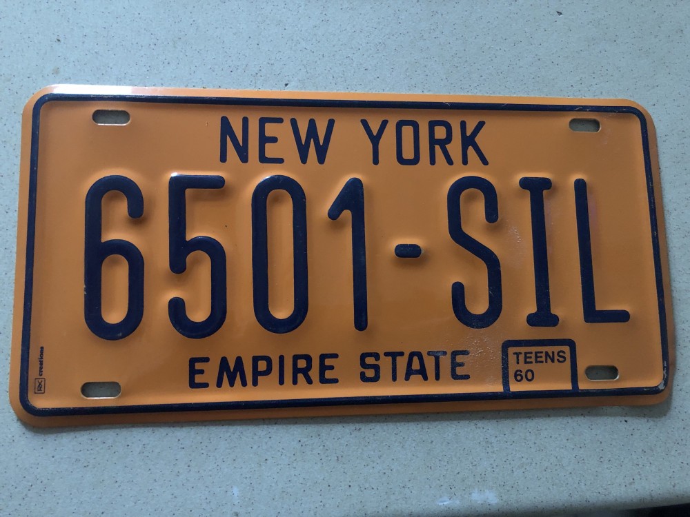Numere de inmatriculare americane de colectie New York | arhiva Okazii.ro