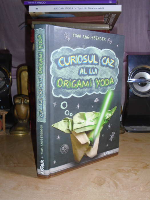 TOM ANGLEBERGER - CURIOSUL CAZ AL LUI ORIGAMI YODA , 2018 ( CARTONATA ) #