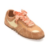 Pantofi sport GRYXX maro, 8111, din piele ecologica