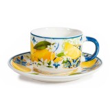 Ceasca cu farfurioara portelan in cutie cadou Lamai II &Oslash; 8 cm x 6 H, 250 ml