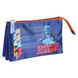 Penar Cerda Star Wars cu 3 compartimente, 22x12,5x3 cm