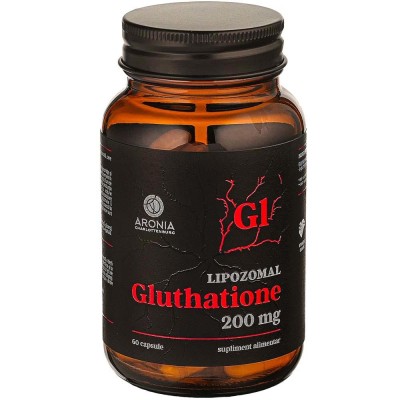 Glutathione Lipozomal 200 miligrame 60 capsule Aronia Charlottenburg foto