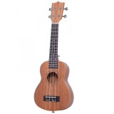 HomCom chitara din lemn sappeli 53x 17,5x6.2 cm maro | AOSOM RO