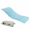 Saltea antiescara cu compresor silentios 2 moduri alternativ/static sistem antiescare FoFo Medical HF6001/HF608 200 x 90 cm bleu
