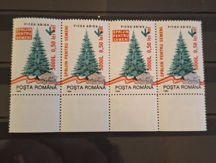Romania MNH 2005 - Inundatia Sprijin pentru semeni - LP 1684 X2 X2