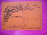 HOPCT 15167 QSL KARTE -GERMANIA --CARTE POSTALA RADIO AMATOR / RADIOAMATORI -CIRCULATA