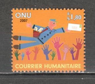 O.N.U.Geneva.2007 Posta umanitara SN.658 foto