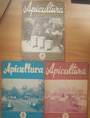 REVISTA APICULTURA 1957/ NR. 5+1+10 foto