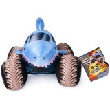 Monster Jam - Camion Megalodon de pluș cu lumini și sunete, Oficial, Multicolor, 3 ani+