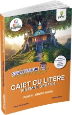 Scoala Bufnitelor. Caiet cu litere si semne grafice pentru grupa mare - Gama