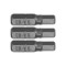 65503 STHOR Set 3 biti profil hexagonal 5x25 mm, prindere hexagonala 1/4&amp;quot;
