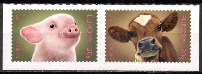 NORVEGIA 2021 Fauna, serie neuzata, MNH