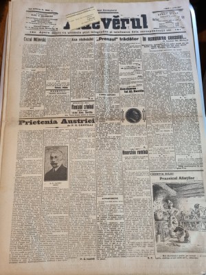 adevarul 7 aprilie 1915-razboil mondial,atentat contra lui alexandru davilla foto