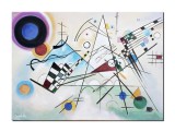 Cumpara ieftin Tablou celebru pictat manual, Composition VIII, 70x50cm ulei pe panza, reproducere Wassily Kandinsky