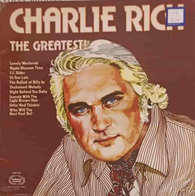 Disc vinil, LP. The Greatest!-CHARLIE RICH-240939 foto
